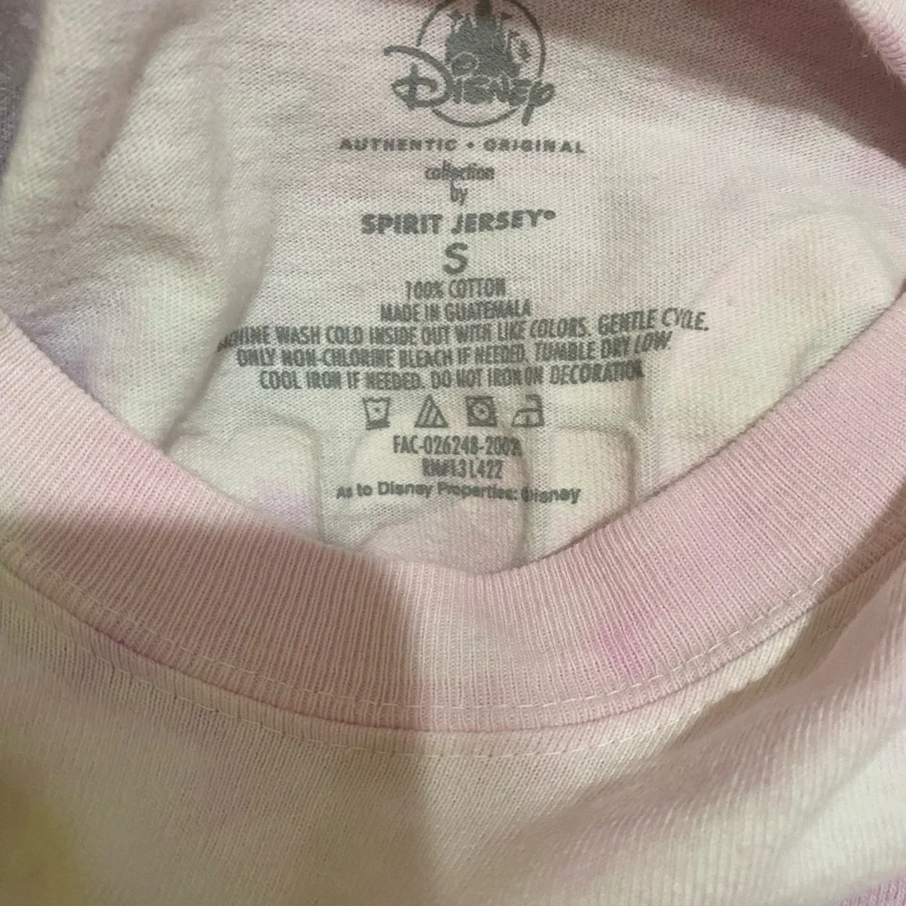 Disney Pastel Tie-Dye Women's Jersey Top - Picture 4 of 4